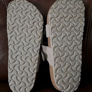 Birkenstock Mayari Nubuck Leather Dove Gray